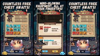 Ninja Cat - Idle Arena Gameplay Android Mobile screenshot 5