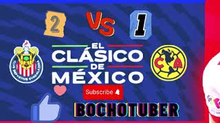 Chivas 2 - 1 América Femenil Jornada 11 2024