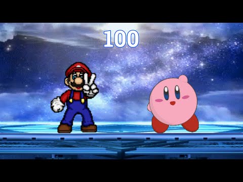 Mugen Batallas Versus 100 Especial Mario Vs Kirby 