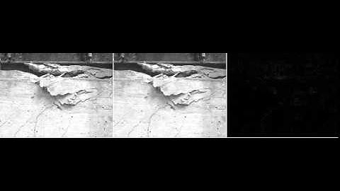 Dynamic imaging of structures=Low-rank background +Sparse Innovation (damage)