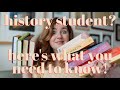 What you need to know before your history degree