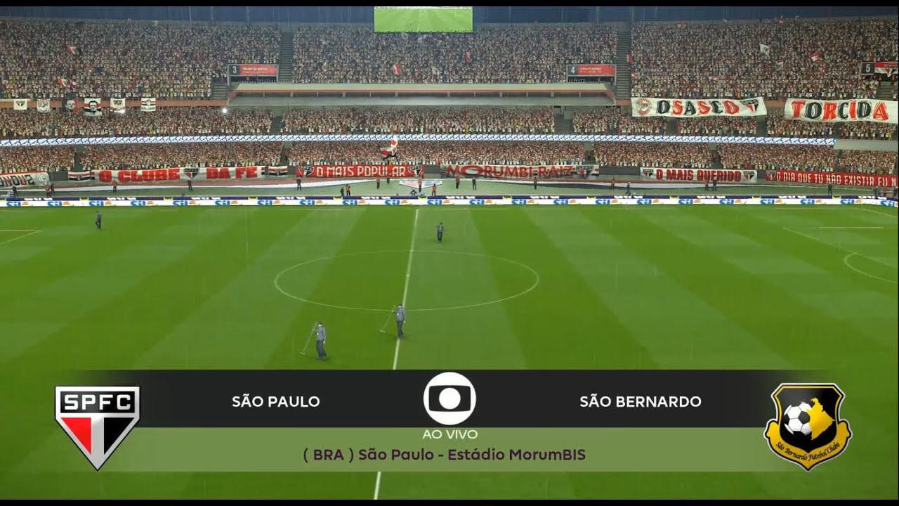 Noite de Futebol e Chuva: A atmosfera do jogo São Paulo x São Bernardo pelo Paulistão
