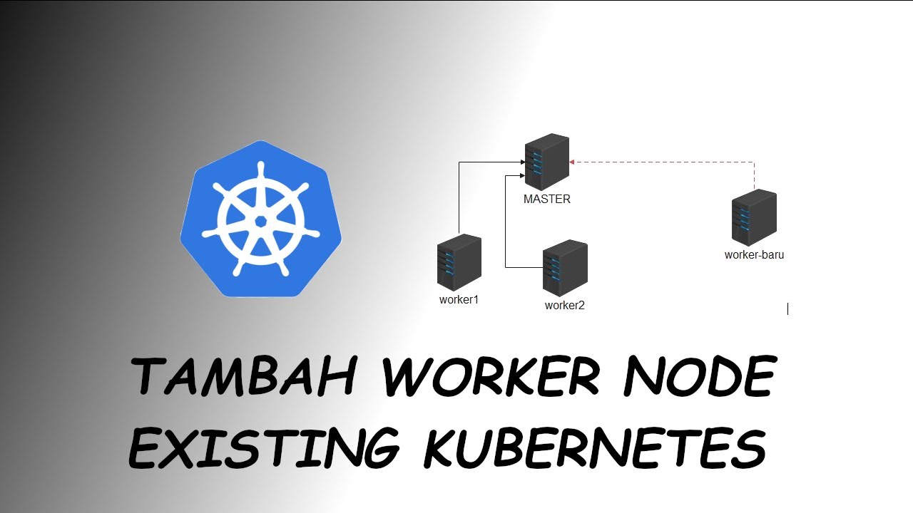 Tambah Worker Node Di Kubernetes Cluster Existing - YouTube