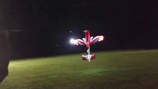 Bullitjeff Night Flight At Hoverpalooza With Aurora Lights
