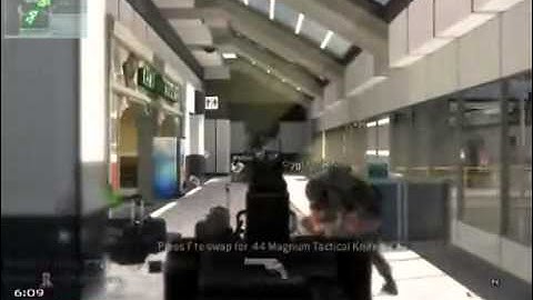 COD MW2: Gameplay on Terminal