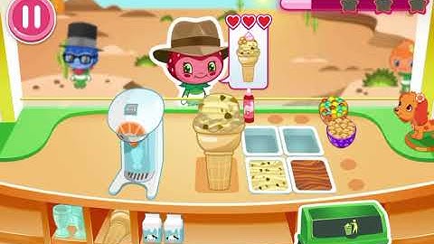 Strawberry shortcake lce crame island orenge blossom comboy Gameplay bubge studios for kids 