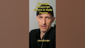 Watch out for this JavaScript loading issue in your Rails forms!  #developer #rails #javascript