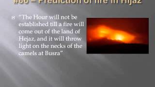 Miracle 086/100 (Prophet Muhammad) - Fire in Hijaz