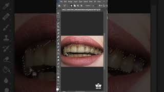 دروس فوتوشوب متقدمة - Advanced Photoshop Tutorials(تفتيح لون الأسنان) #photoshop #photography