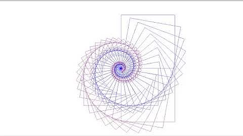 Fractal espiral en Python