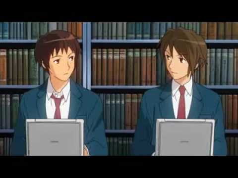 【MAD】【ENG sub】Yuki, be a air con Haruhi mpeg4