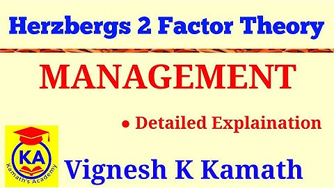 Herzbergs 2 Factor Theory of Motivation