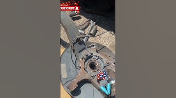 Replacing A steering knuckle or Spindle ￼#Jeep grand Cherokee