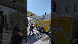 Pumper Drill - Pumping Three Aerial Devices from One Hydrant