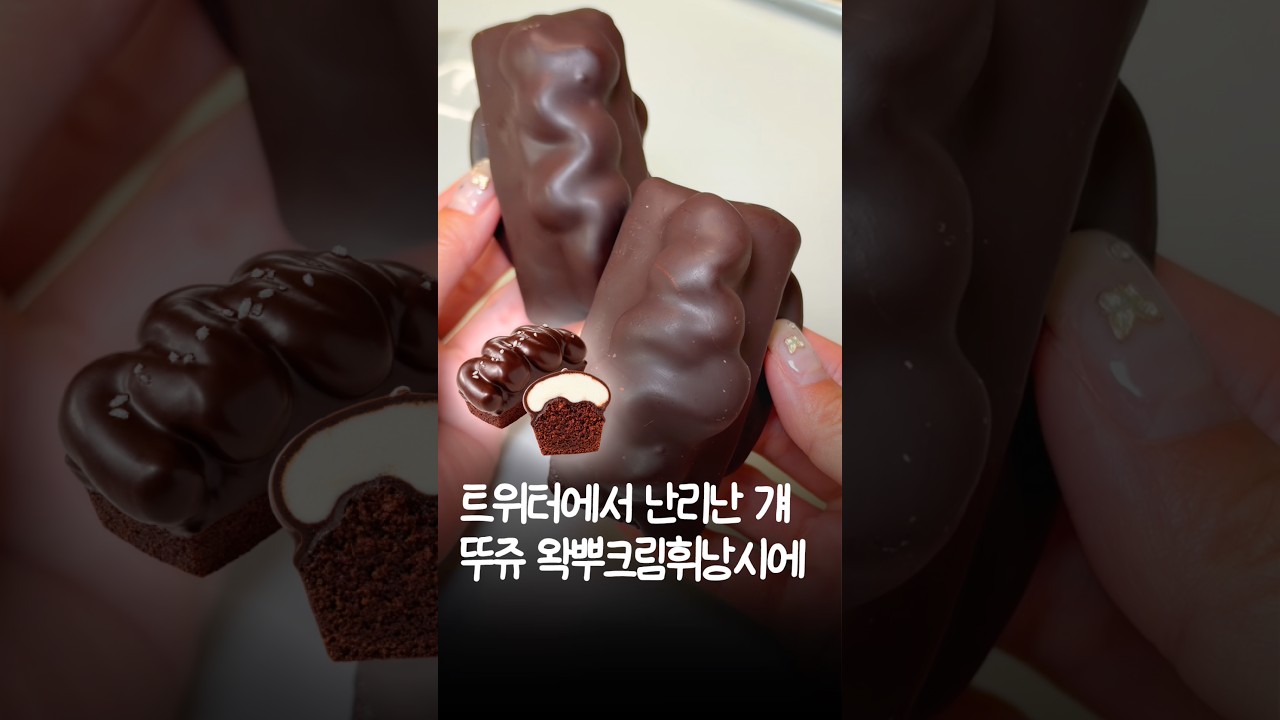 생각보다 그저그랬던 뚜레쥬르 왁뿌초코휘낭시에