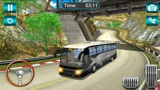 Bus stop simulator, realistic interiors,narrow mountain road, handle carefully. screenshot 5