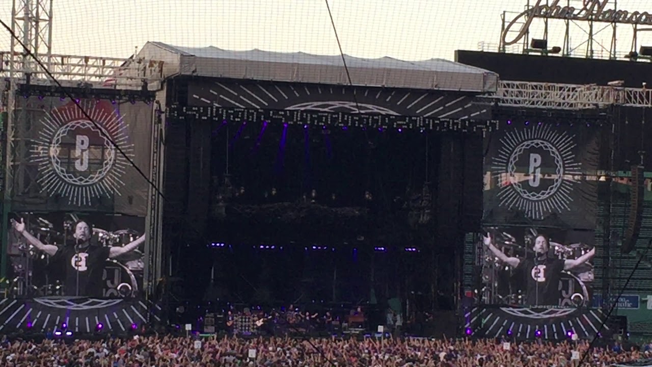 Pearl Jam Release live Boston, Fenway Park, 20160805 YouTube