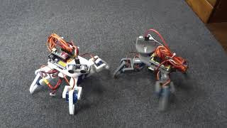 4-legged walking robot