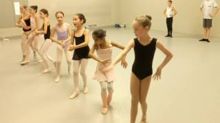 Claudia Sovre: Choreography for children on J.Brahms, Hungarian dance No.5