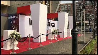 Yemi Sax - welcoming guests at Zenithbank CNN Inside Africa 20th anniversary