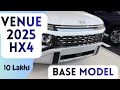 Facelift Hyundai Venue HX4 2025 | 9.9 Lakhs 