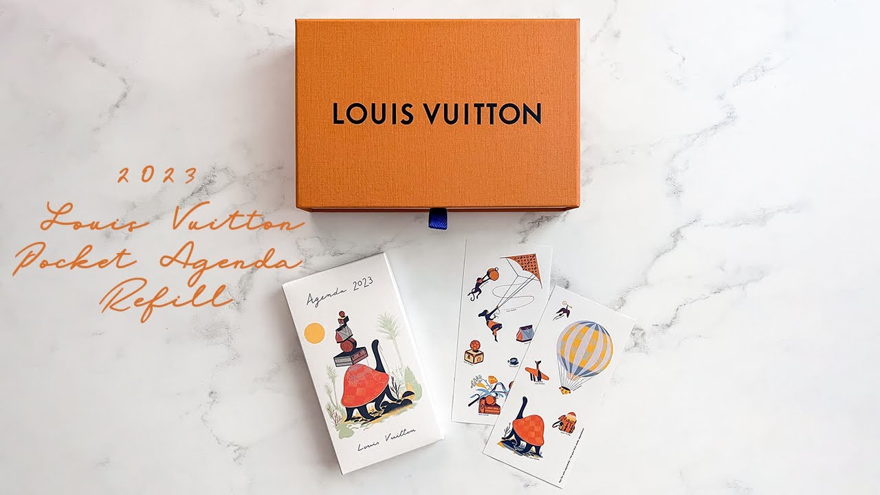 louis vuitton small planner refill