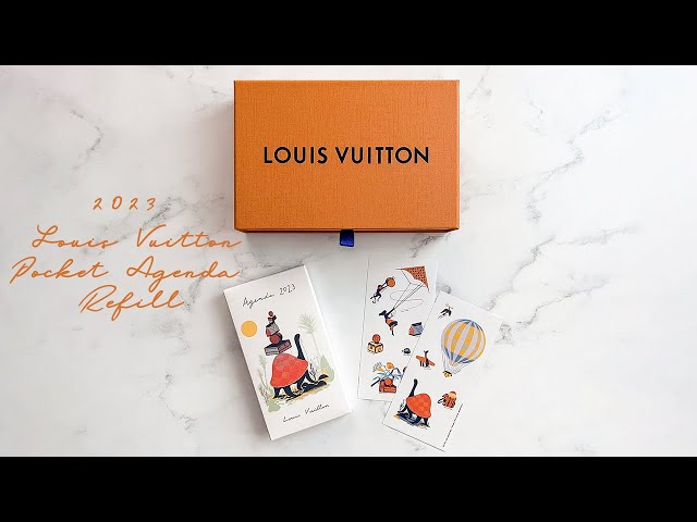 Louis Vuitton 2023 Pocket Weekly Agenda Refill ASL6239 – LuxuryPromise