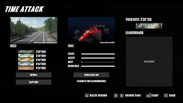 Initial Unity  -  F641 Formula 1 Car Showcase (fan made Initial D Game) Easter Egg