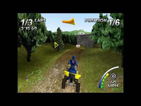 ATV: Quad Power Racing - Gameplay PSX / PS1 / PS One / HD 720P (Epsxe)