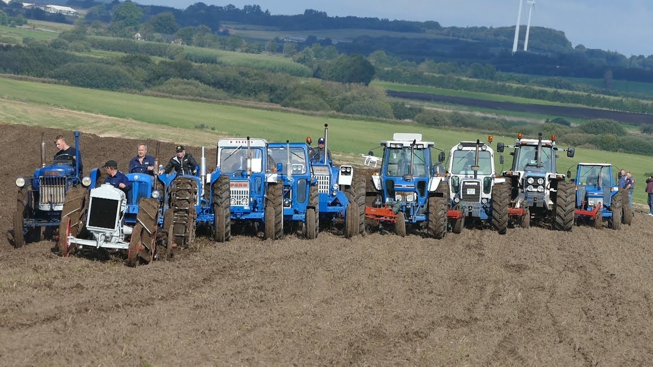 Ford F, Major, 1184, 4000, 4600, 4610, 7810, 8000 & FW35 - Ploughing 41-Furrows at Once