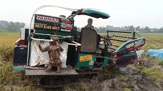 combine harvester yanmar AW 70 VW