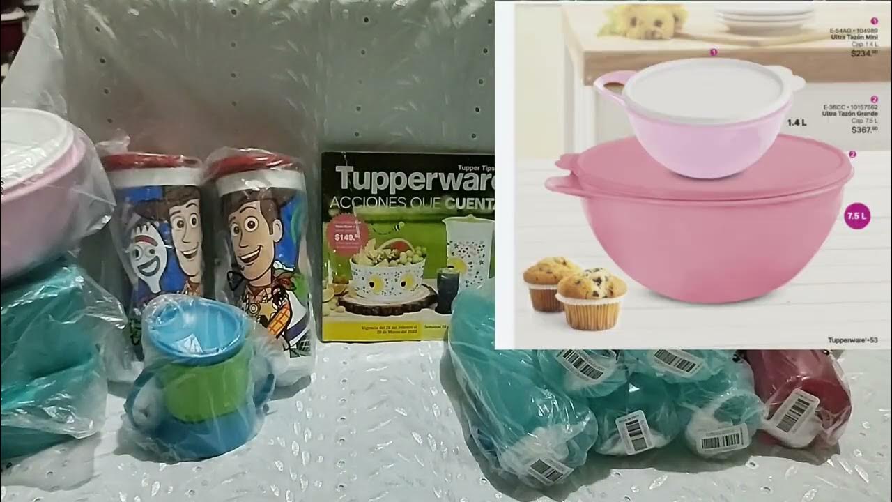 Pedido de Tupperware tupper tips 4 2022 😉👍 YouTube