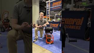 General&#39;s JM-1450 electric water jetter quickly clears grease, sand and ice. A great rental machine.