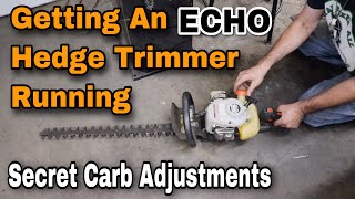 You Don't Know About This Secret ECHO Carb Adjustment!