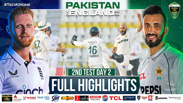 Full Highlights | Pakistan vs England | 2nd Test Day 2 | PCB | M4B1A