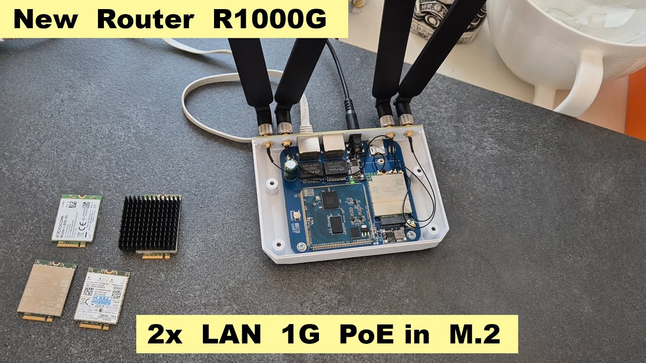 New Router R1000G - YouTube