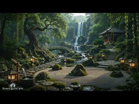 Zen Forest Ambience for Calm the Mind | Stress Relief & Heal the Soul | 528Hz Deep Meditation Music