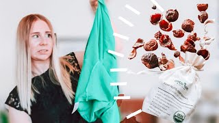 WASHING MY LAUNDRY WITH BERRIES?? SOAP NUTS FIRST IMPRESSION//DO LAUNDRY WITHOUT DETERGENT by Simply Stacie 8,488 views 3 years ago 7 minutes, 39 seconds