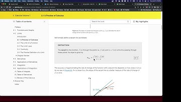 Computing Average Rates Of Change Using Demos