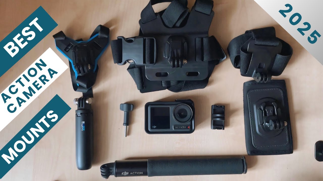 Best Action Camera Mounts 📷 Explained | DJI Action 4, 5 pro & GoPro ...