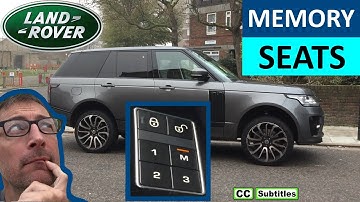 Hoe Memory-seats op Range Rover en recall-instellingen in te stellen