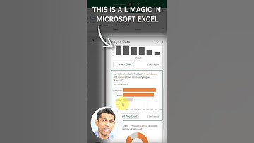 This is A.I. magic in Microsoft excel #exceltricks #excel