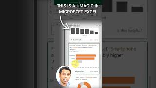 This is A.I. magic in Microsoft excel #exceltricks #excel