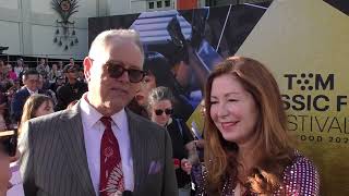 TCM Classic Film Festival Carpet Chat with EDDIE MULLER and DANA DELANY