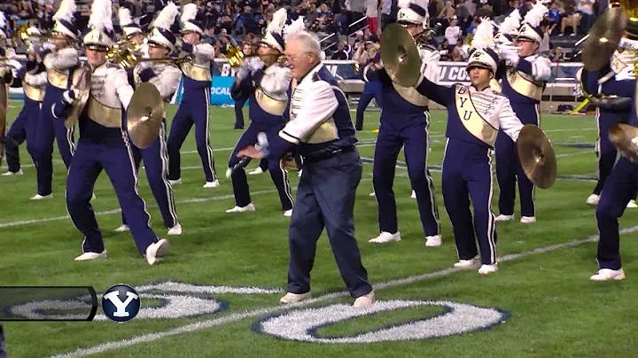90-year old baton twirler steals show at BYU
