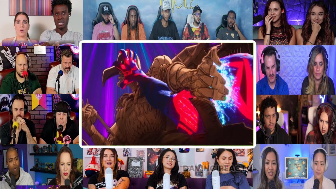 Renaissance Vulture Attacks! Scene - Spider-Man: Across The Spider-Verse | Reaction Mashup