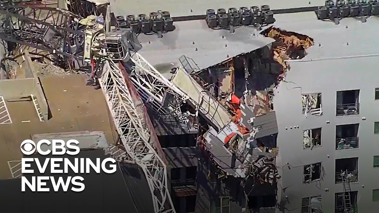 At least 1 killed, several injured in Dallas crane collapse YouTube