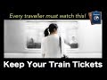 Keep Your Train Tickets | Travel Motivation | 2018