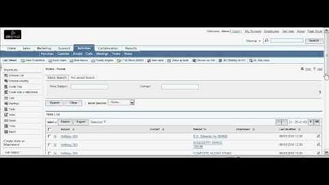 CRM - How to Delete Data