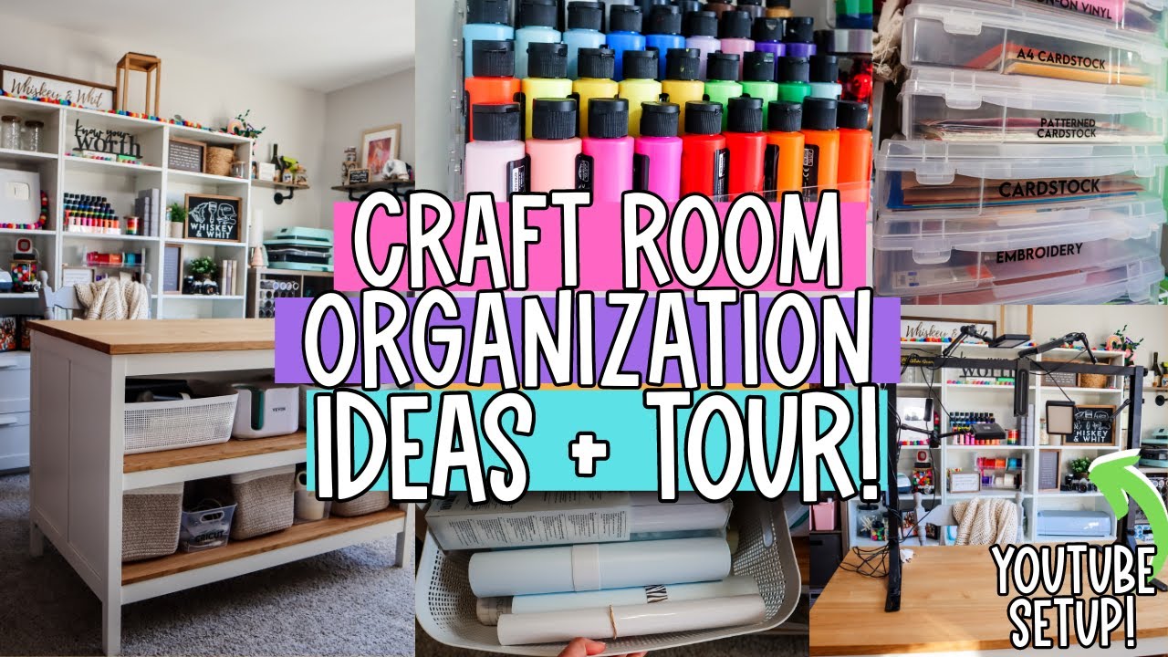 40 of the Best Craft Studio Organizing Ideas